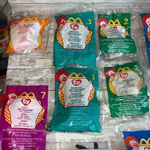 McDONALD’S Beanie Baby Toy Bundle Lot Easter Basket Gift Collectibles Unopened - Picture 3 of 17